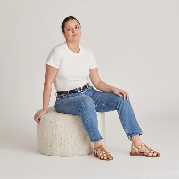 NEW DOLCE VITA Holis Fisherman Flats tan multi for women 252 - Picture 2 of 15